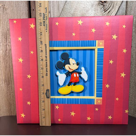 Disney Mickey Mouse Scrapbook Album 12x12 Post Bound By Sandylion Memory Photo - Picture 4 of 11